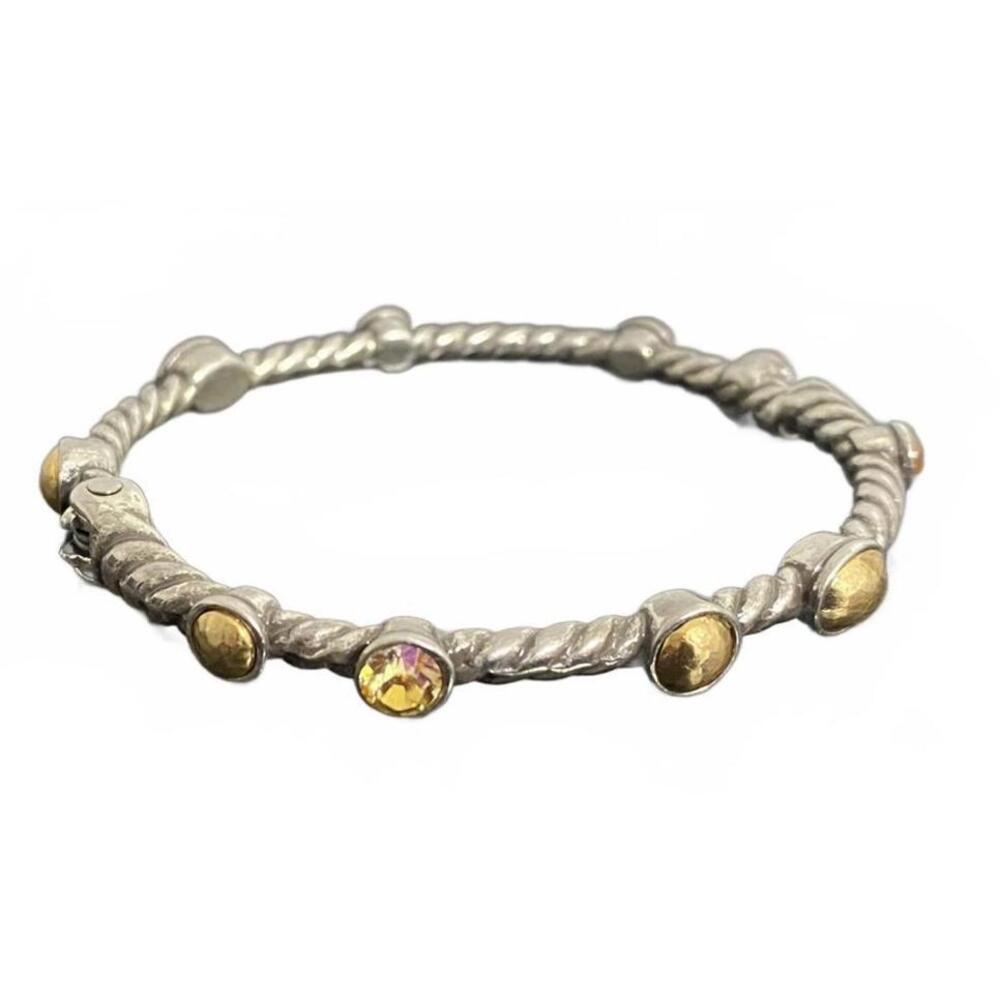 Brighton Monte Carlo Hinged Bangle Bracelet